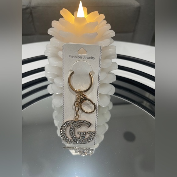 Fashion Charm Keychain Rhinestones - Picture 1 of 3